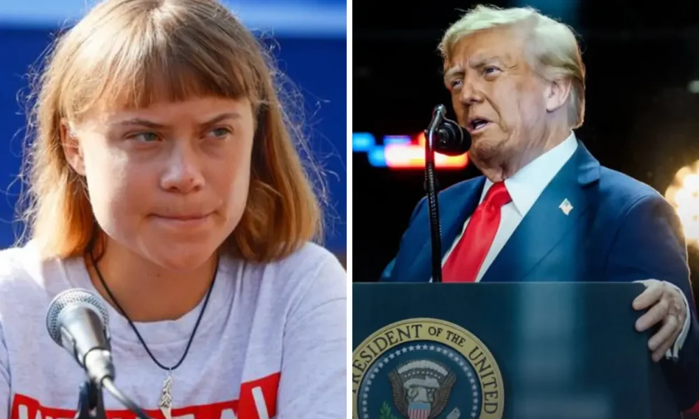 Ditanya soal greta thunberg, trump sewot dia pembuat onar