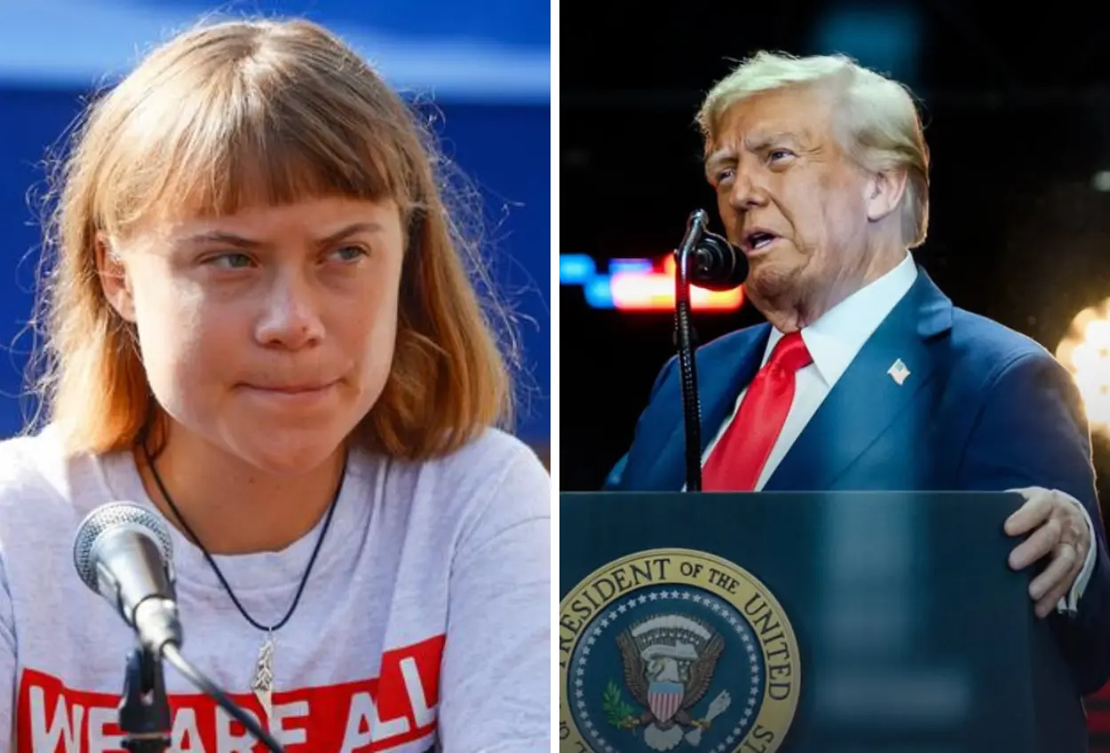 Ditanya soal greta thunberg, trump sewot dia pembuat onar
