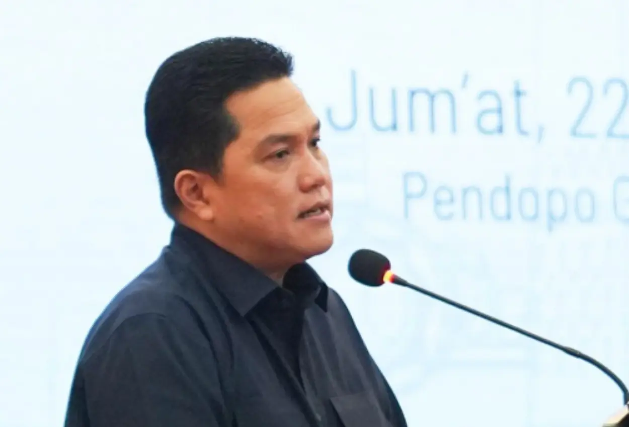 Erick thohir respons keputusan ioc yang coret indonesia jadi tuan rumah