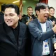 Erick thohir dan shin tae yong saling follow lagi di instagram, kode bakal balik asuh timnas indonesia