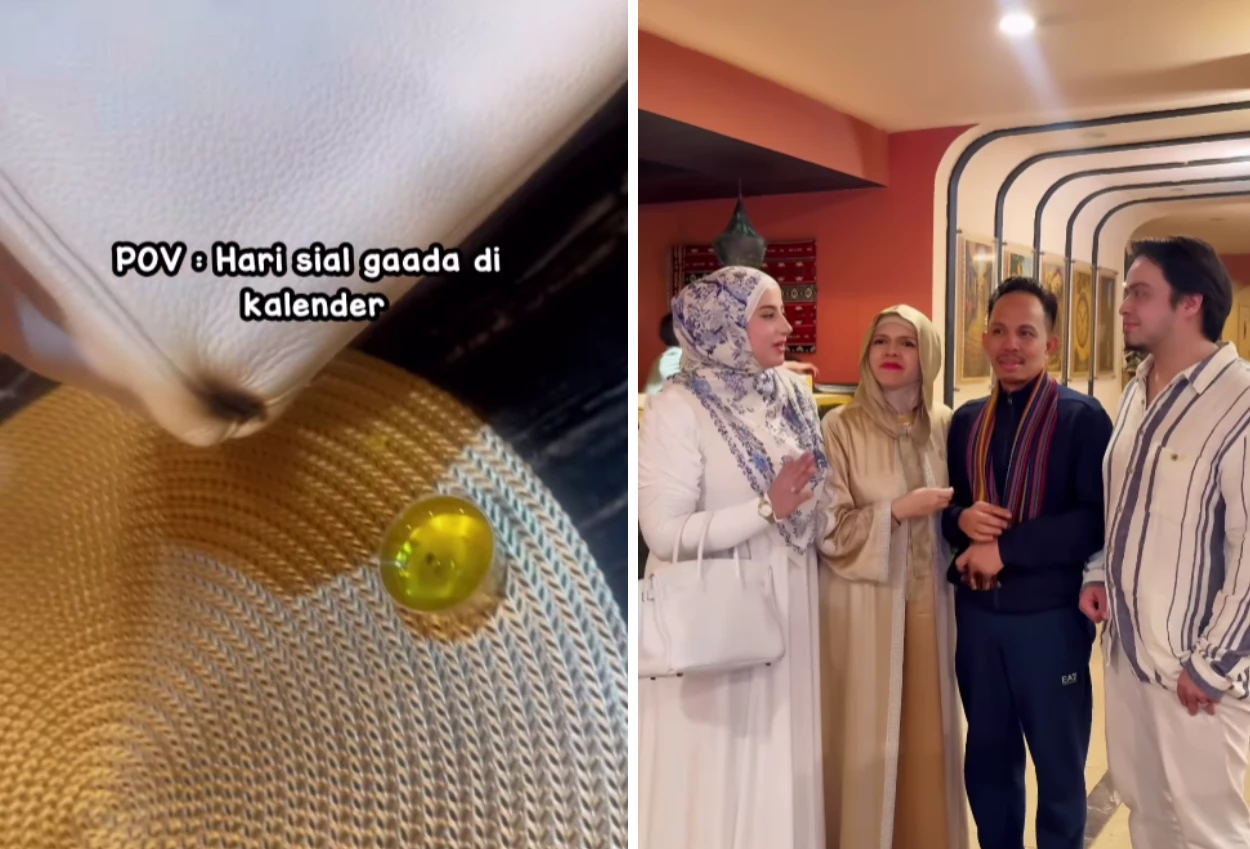 Gara gara lilin, tas hermes rp300 juta milik tasyi athasyia terbakar di acara ultah gen halilintar
