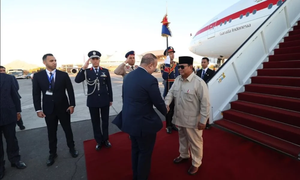 Hadiri ktt mesir, prabowo akan saksikan perdamaian perang di gaza