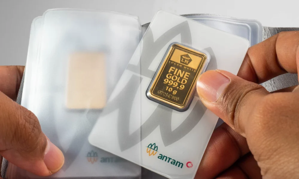 Harga emas antam hari ini kembali meroket! nyaris rp2,5 juta per gram