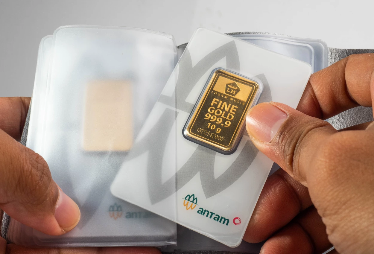 Harga emas antam hari ini kembali meroket! nyaris rp2,5 juta per gram