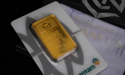 Harga emas antam hari ini melemah!