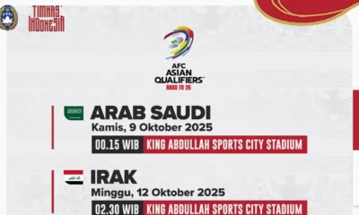 Jadwal timnas indonesia vs arab saudi di putaran 4 kualifikasi piala dunia 2026