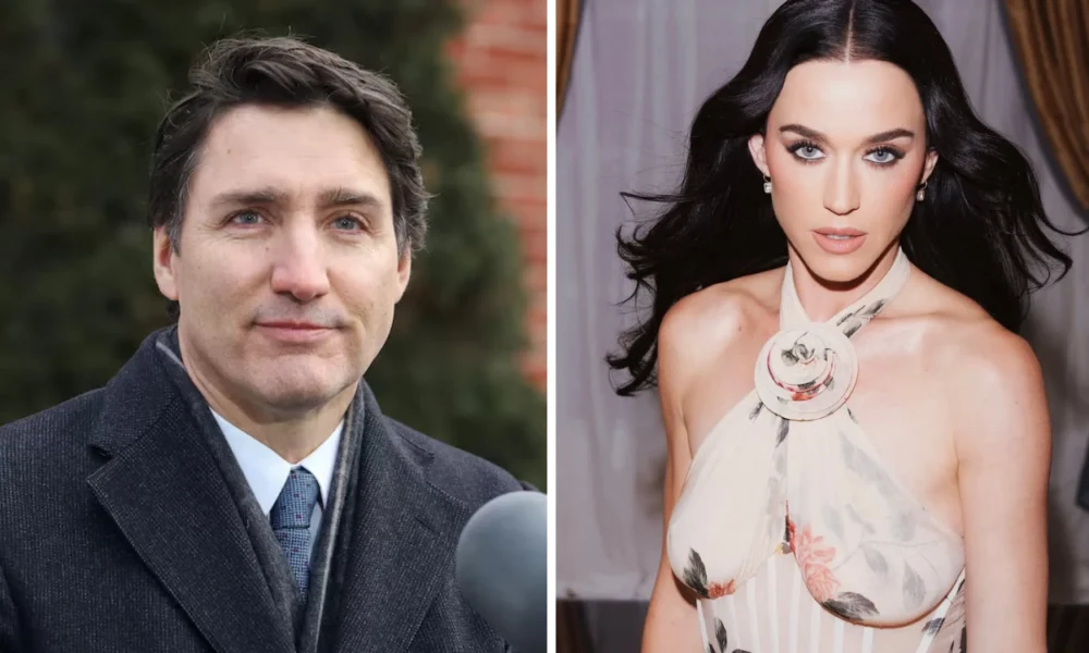 Katy perry terciduk mesra mesraan dengan eks pm kanada di atas yacht