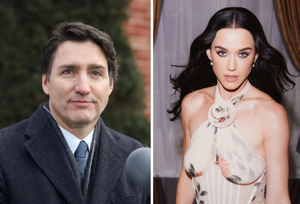 Katy perry terciduk mesra mesraan dengan eks pm kanada di atas yacht