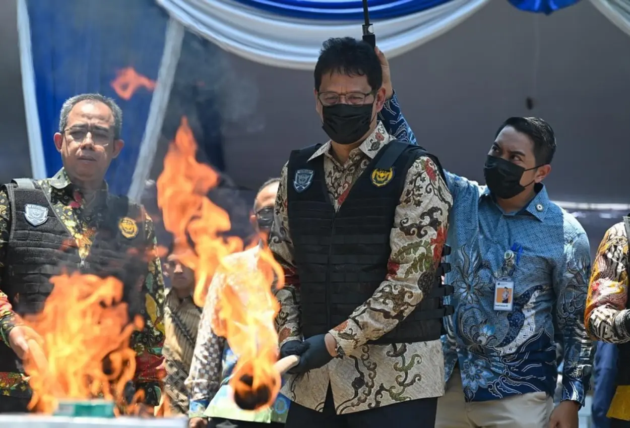 Kemenkeu musnahkan rokok ilegal, purbaya kita ciptakan 'fair play' buat semuanya
