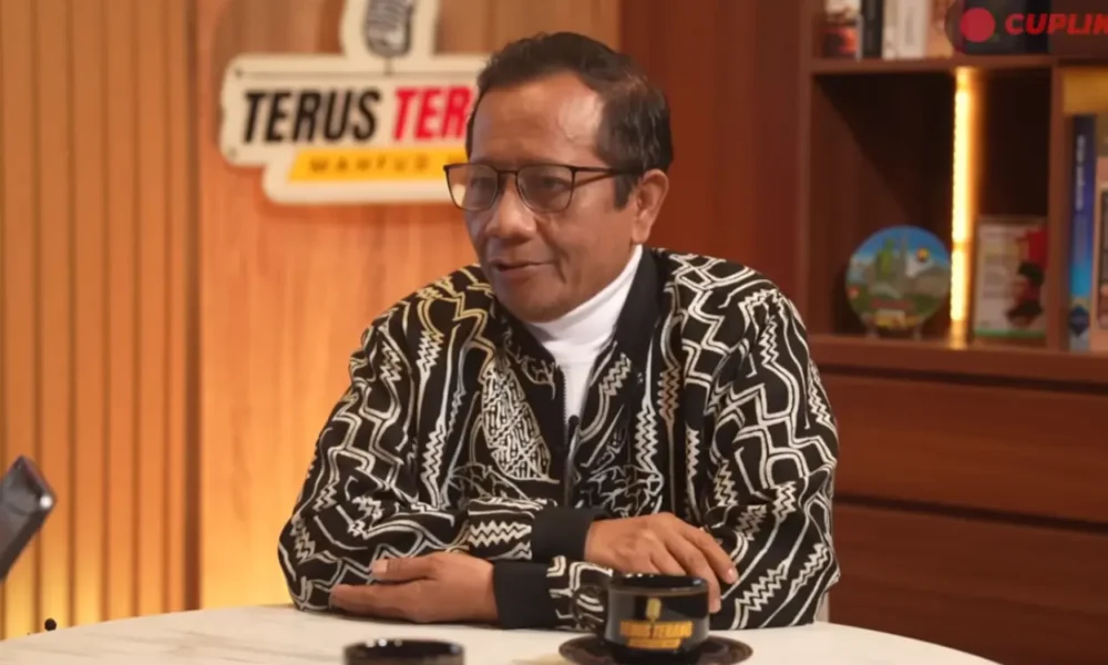 Mahfud ingatkan purbaya, bubarkan satgas blbi bisa ciptakan ketidakadilan
