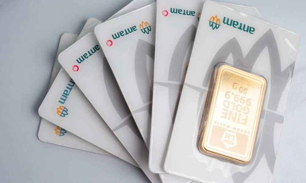 Meroket terus! harga emas hari ini tembus rp2,5 juta per gram