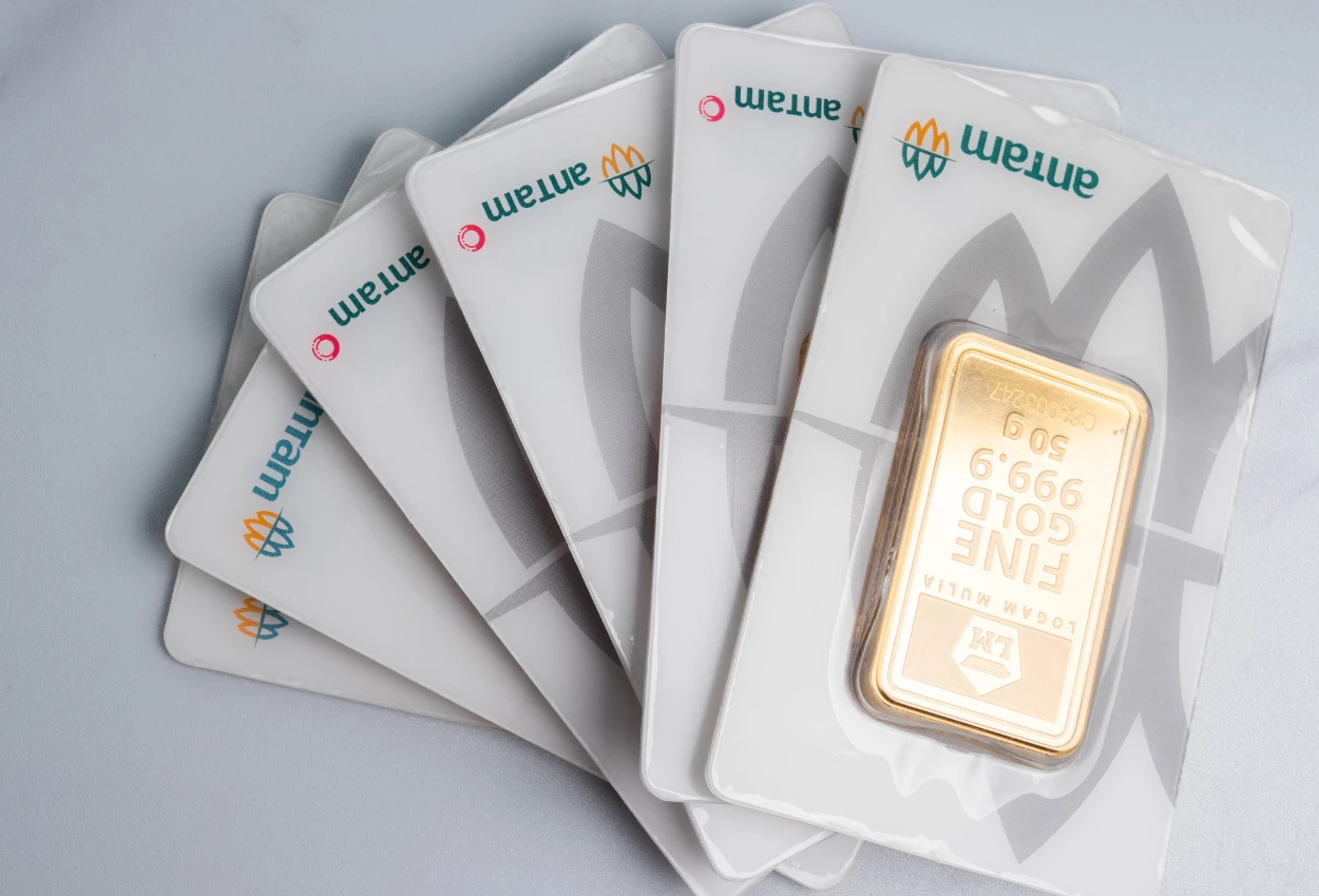 Meroket terus! harga emas hari ini tembus rp2,5 juta per gram
