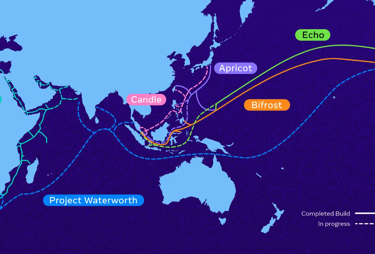 Meta bangun kabel laut sepanjang 8.000 km, bikin internet makin ngebut!