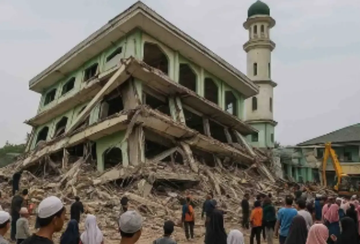 Minta maaf soal ambruknya ponpes al khoziny, pengasuh ini takdir dari allah