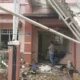 Ngeri! ledakan tabung gas 12 kg di cengkareng hancurkan rumah, dua orang terluka parah