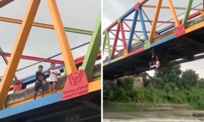 Niat bikin konten, 2 remaja tewas tenggelam usai lompat dari jembatan sungai gung tegal