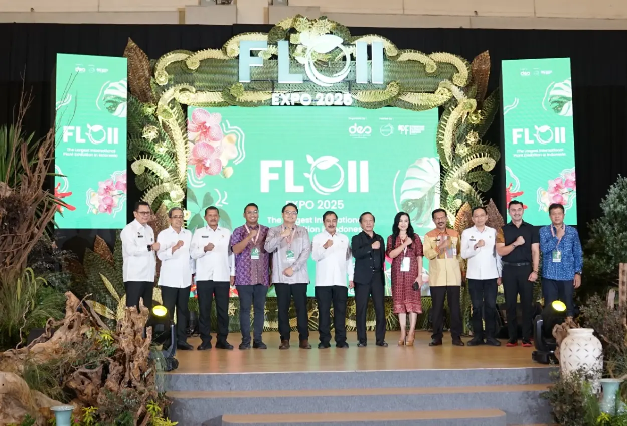 Pameran tanaman hias terbesar di indonesia, floii expo 2025 resmi dibuka!