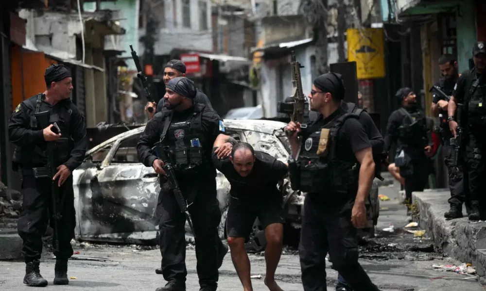 Penggerebekan narkoba besar besaran di brasil tewaskan 64 orang