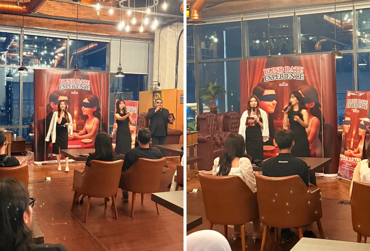 Penyelenggara acara buka suara soal antusiasme peserta blind date experience jakarta part 2