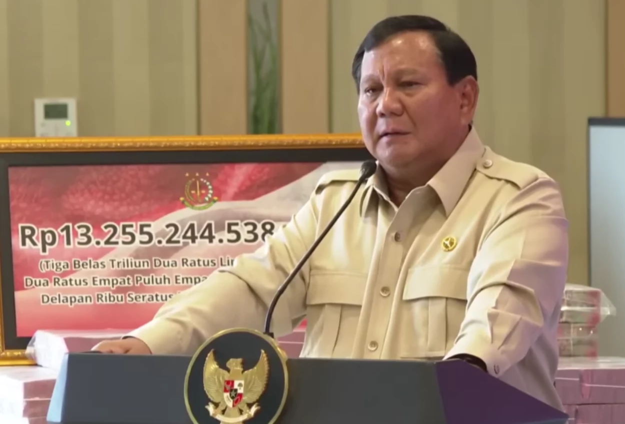 Pesan prabowo ke polri kejagung jangan cari perkara terhadap orang kecil