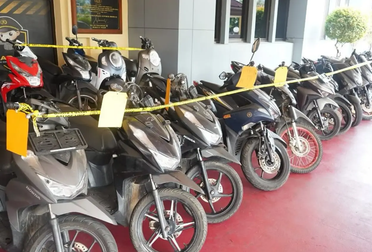 Polisi bongkar sindikat curanmor lintas provinsi, 43 motor disita
