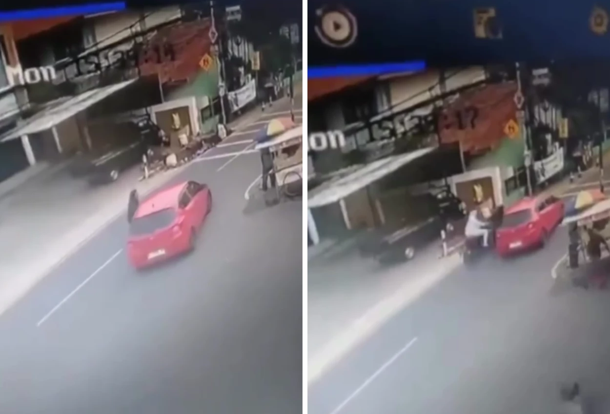Polisi datangi rumah pemilik mobil lcgc yang kabur usai isi bensin di ciputat