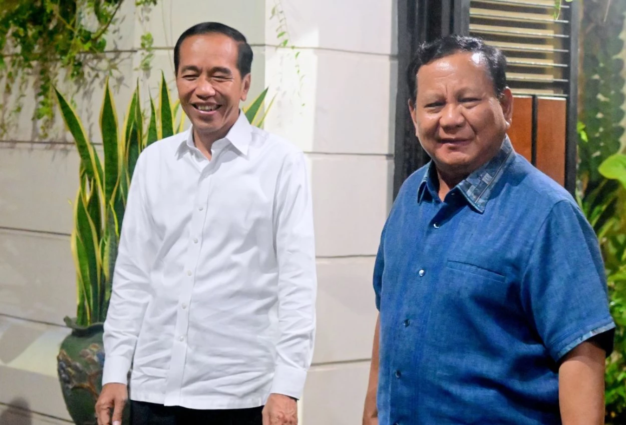 Prabowo mendadak bertemu dengan jokowi di kertangegara, ini yang dibahas!