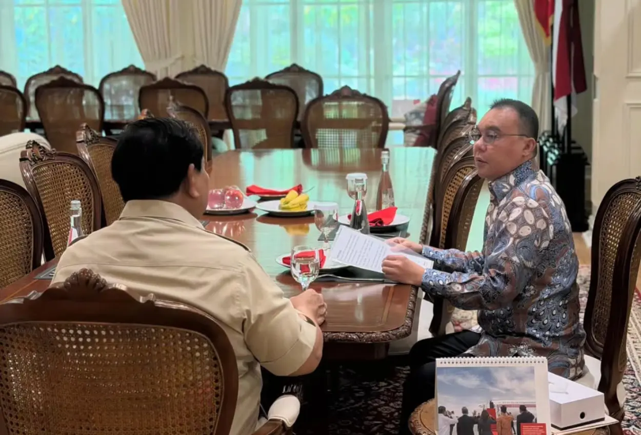 Prabowo panggil sufmi dasco ke kediamannya, ini yang dibahas!