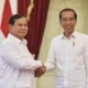 Prabowo ulang tahun, jokowi ucapkan selamat dan kasih doa doa