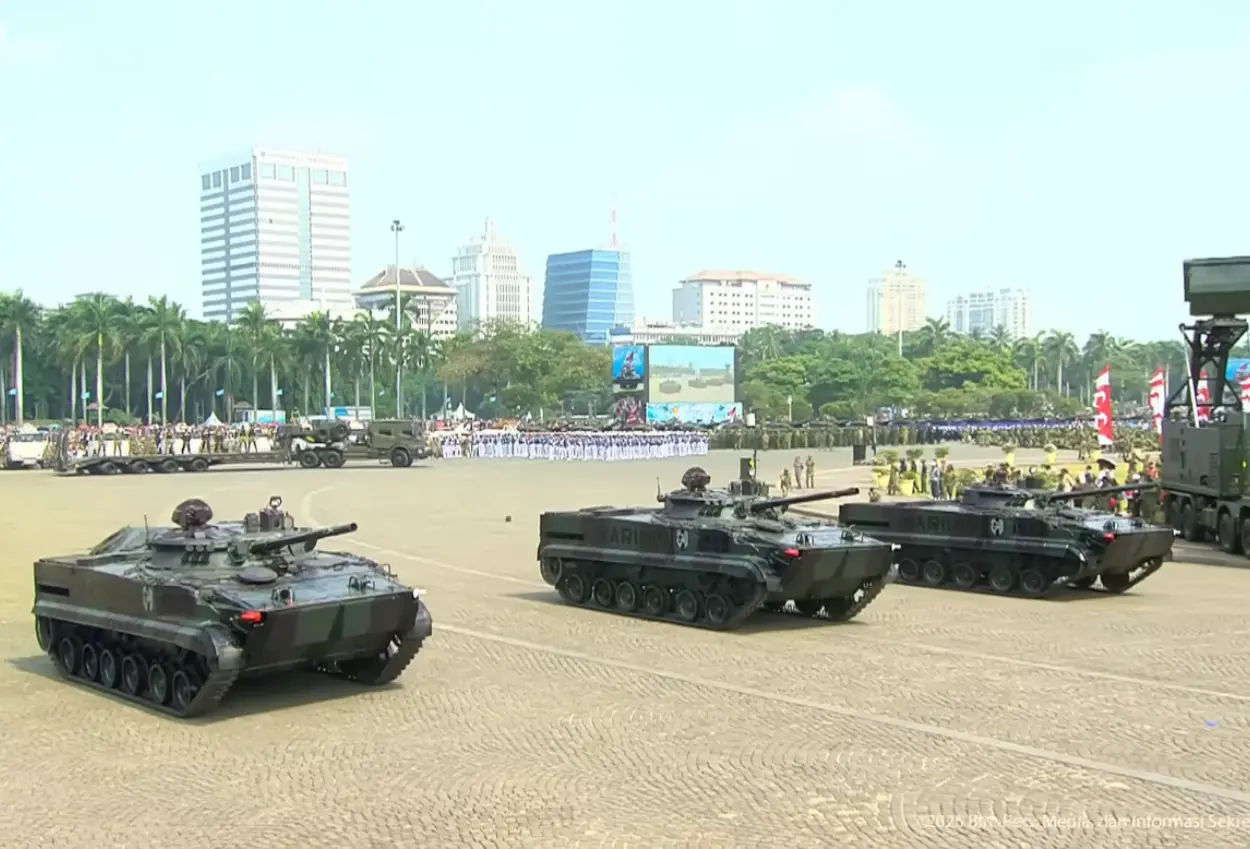 Pratu johari meninggal dunia, jatuh dari tank hingga patah tulang saat persiapan hut tni