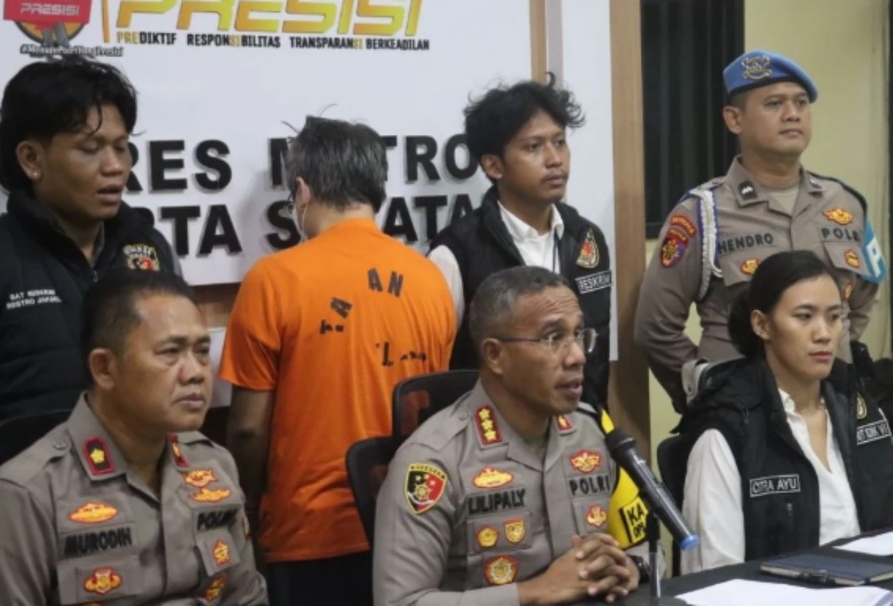 Predator seks di jaksel ditangkap polisi, ternyata konsultan hukum