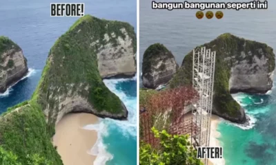 Proyek bangunan di kelingking beach nusa penida viral, ini penjelasan dari pemkab