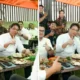 Purbaya curi perhatian saat makan di warung kaki lima usai rapat
