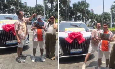 Raffi ahmad hadiahi irfan hakim mobil listrik denza d9, harganya nyaris rp1 m!