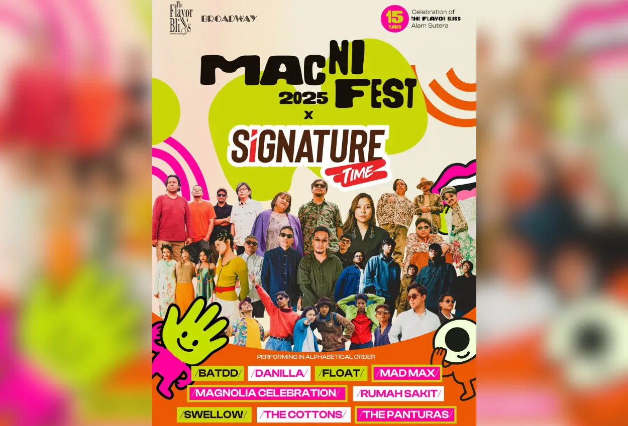Rayakan ulang tahun ke 15, the flavor bliss alam sutera gelar macnifest 2025