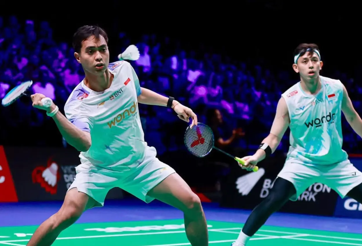 Rian/rahmat tembus perempat final, singkirkan ganda jepang di denmark open