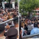 Ricuh! massa saling ribut hingga adu jotos jelang rapat pansus hak angket dprd pati