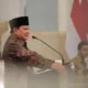 Satu tahun kepemimpinan, prabowo gelar sidang kabinet paripurna di istana negara