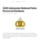 Sebut polisi salah tangkap orang, bjorka bocorkan 341 ribu data personel polri