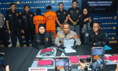 Sejoli yang buang bayi di karawang dengan mulut dilakban ditangkap!