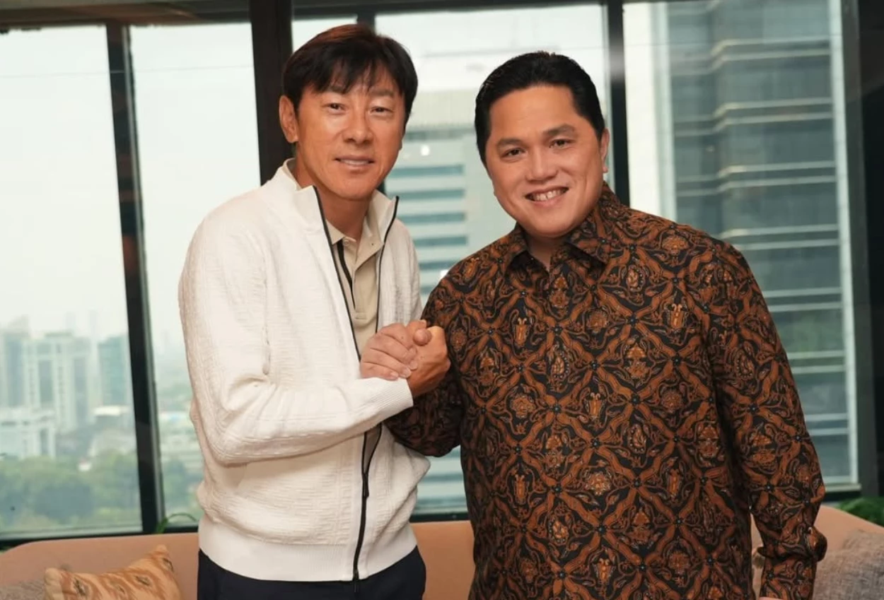 Suporter minta shin tae yong kembali latih timnas, erick thohir kita harus move on!