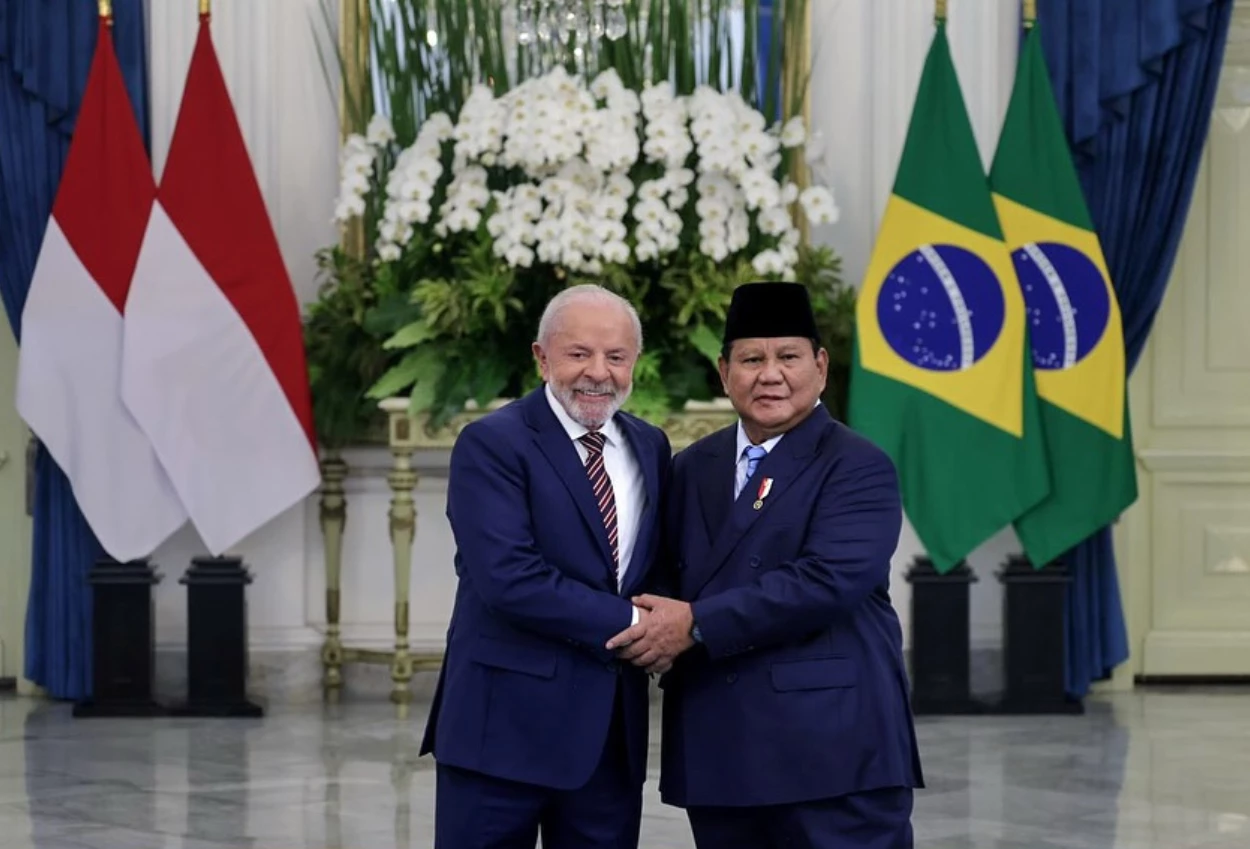 Tiba di indonesia, presiden brasil akan tinjau mbg