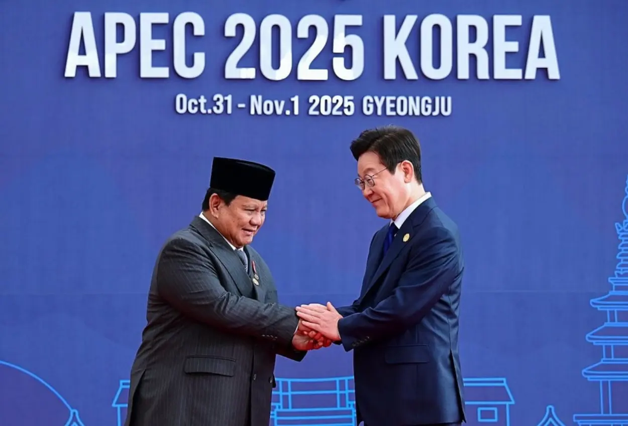 Tiba di korea selatan, prabowo akan hadiri ktt apec 2025 di gyeongju