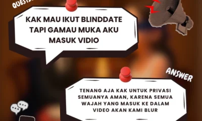 Tim rumor pastikan privasi peserta blind date experience dijamin aman!