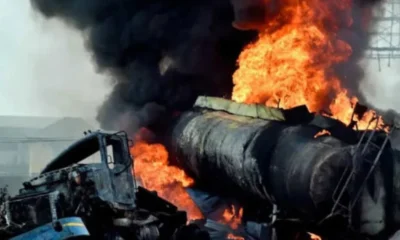 Truk tangki isi bbm meledak di nigeria, puluhan orang tewas dan luka luka