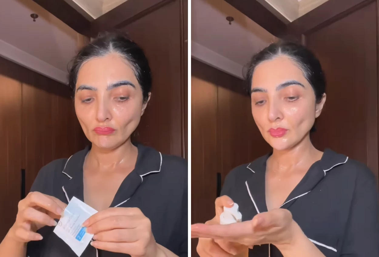 Unggah konten night routine, wajah ashanty bikin salfok netizen