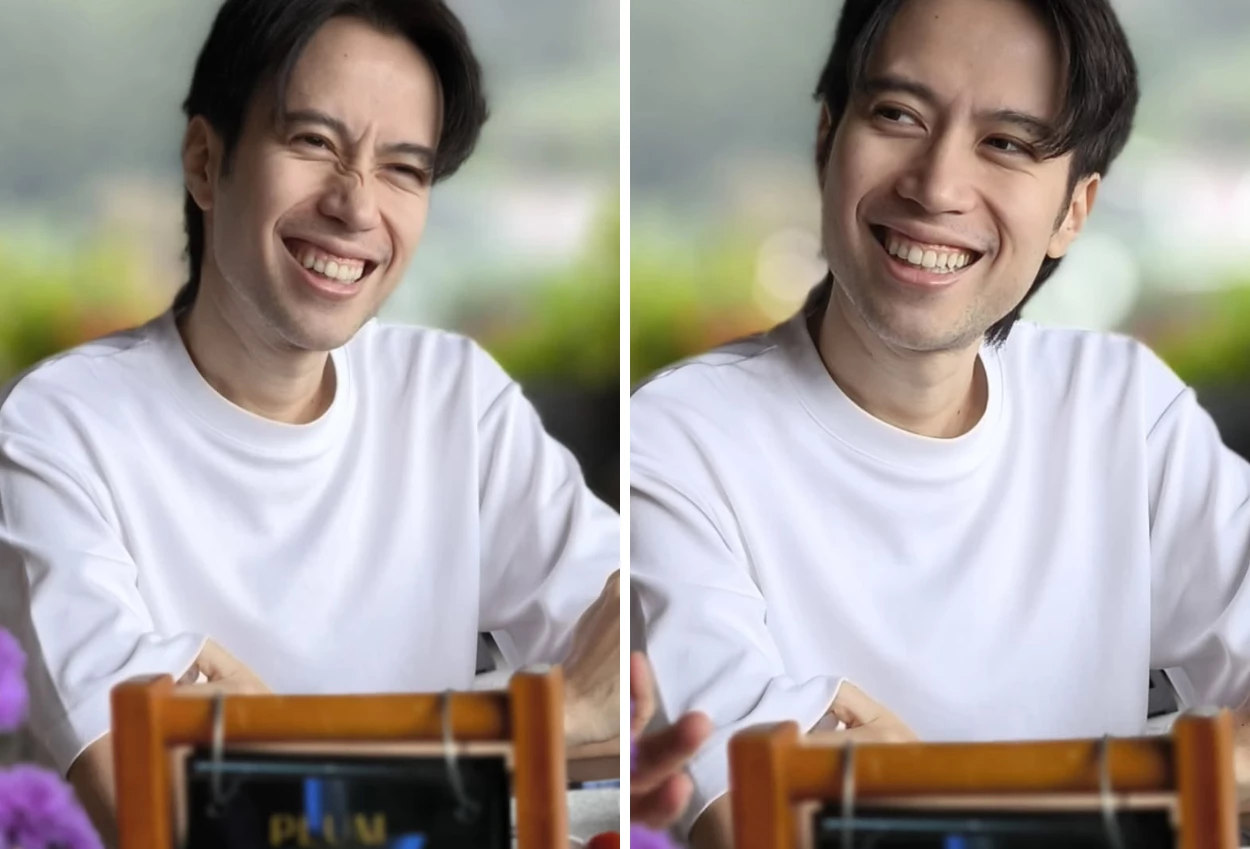 Vidi aldiano tersenyum lebar di tengah perjuangan lawan kanker, netizen vidi bisa bertahan karena doa mama dan papanya nembus langit