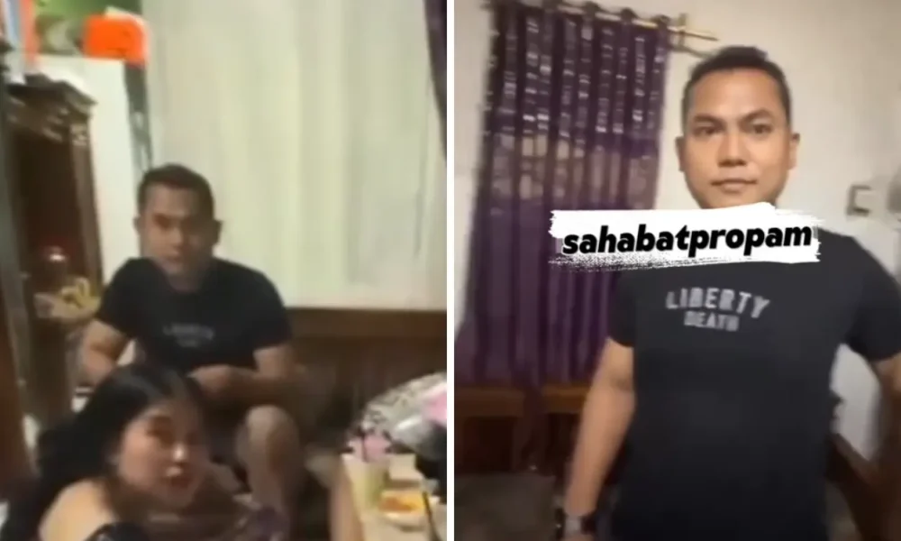 Viral anggota brimob ajudan bupati purwakarta kepergok di rumah janda