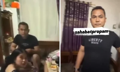Viral anggota brimob ajudan bupati purwakarta kepergok di rumah janda