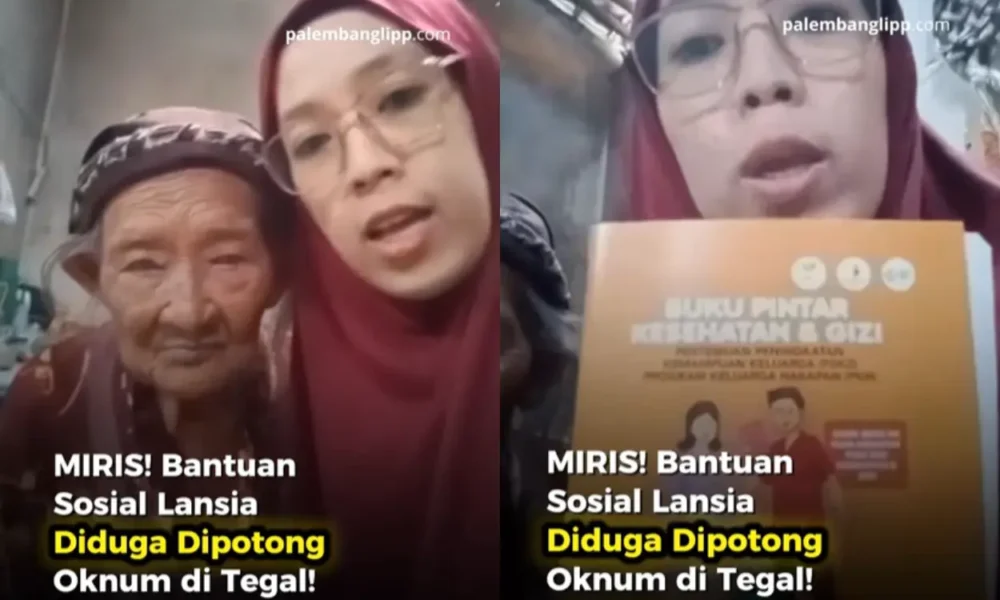 Viral! bantuan lansia di tegal dipangkas hingga diminta beli buku hamil